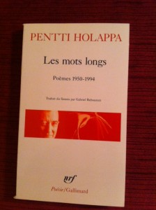 Pentti Holappa : Les mots longs