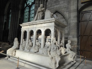 Basilique de Saint Denis, tombeau de Louis XII et Anne de Bretagne