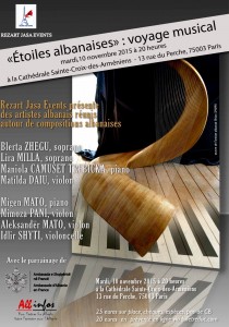 Concert Etoiles albanaises