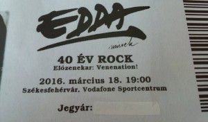 Edda concert des 40 ans