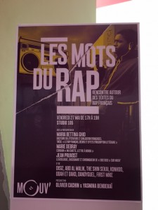 Affiche Mouv' Les mots du Rap