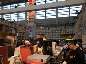 Intérieur stand Maroc Salon Livre Paris