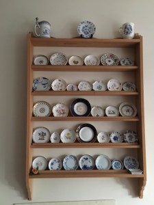 la collection de porcelaines